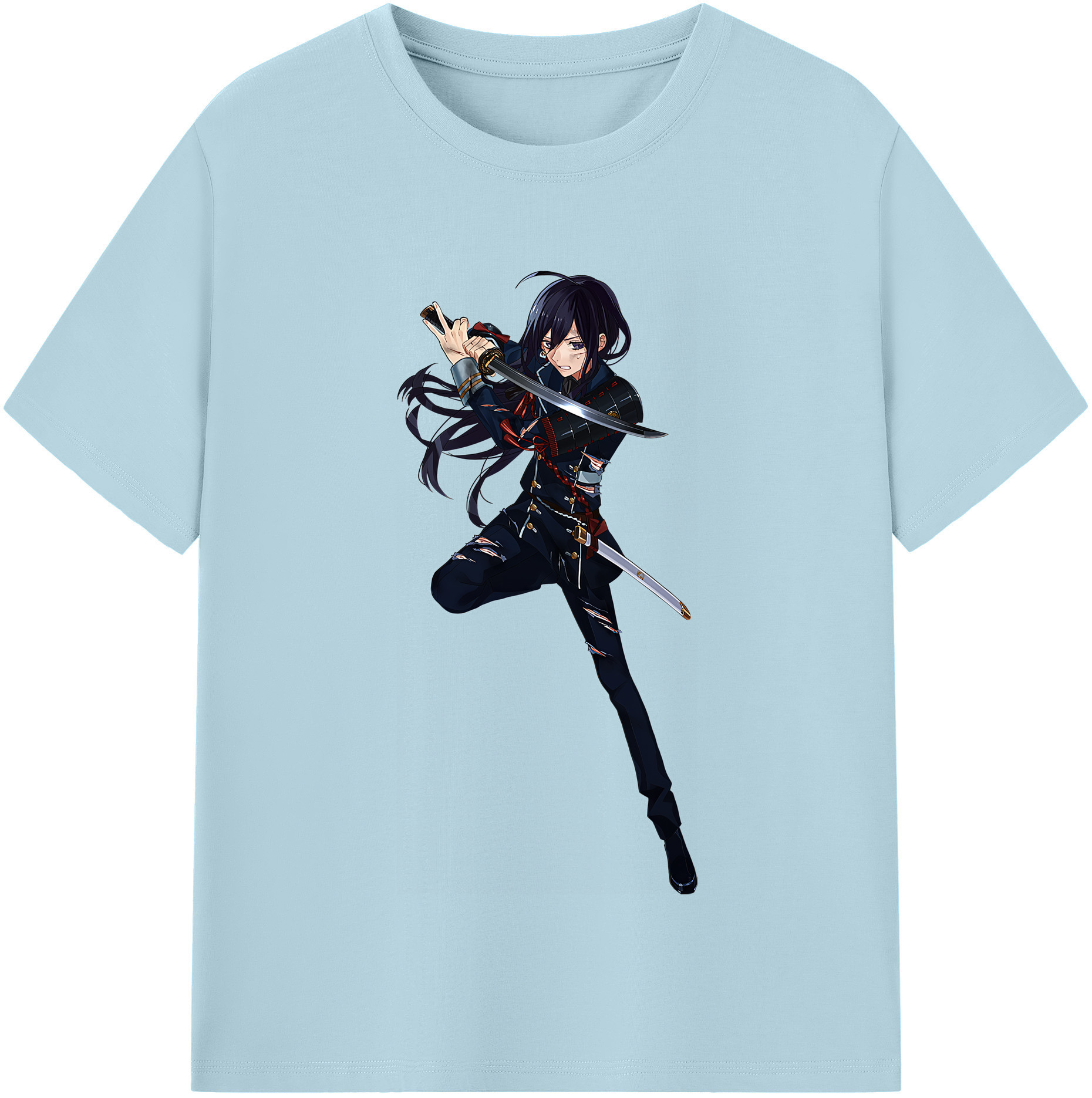 （画像用） 刀剣乱舞 Touken Ranbu 綿100％半袖Tシャツ（フロントプリント）